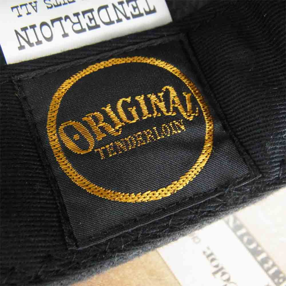 TENDERLOIN テンダーロイン CAP コットン スナップバック 6パネル キャップ グレー系【美品】【中古】