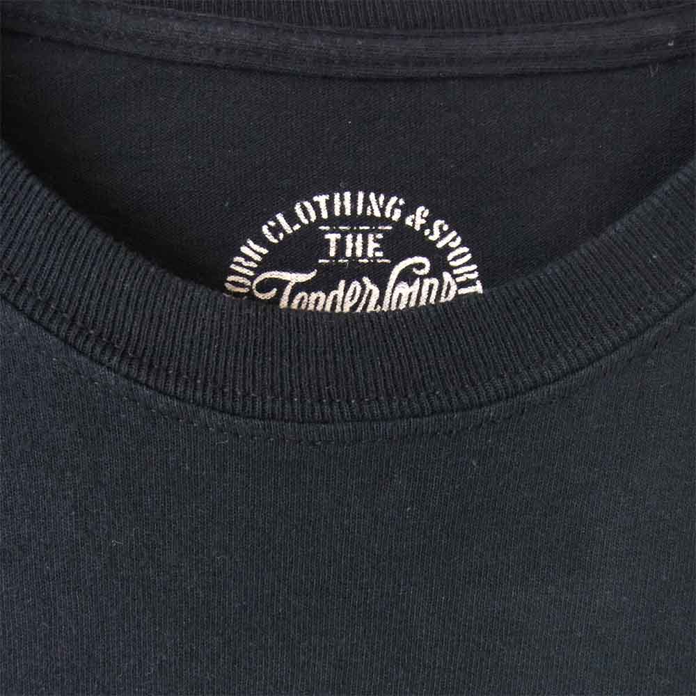 TENDERLOIN テンダーロイン T-TEE L/S ON A HELL OF A GOOD SHIT オールドニック 長袖 Tシャツ ブラック系 M【中古】