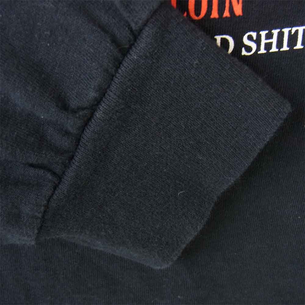 TENDERLOIN テンダーロイン T-TEE L/S ON A HELL OF A GOOD SHIT オールドニック 長袖 Tシャツ ブラック系 M【中古】