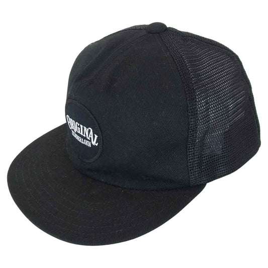 TENDERLOIN テンダーロイン T-TRUCKER CAP MESH トラッカー ロゴ ワッペン メッシュ キャップ ブラック系【中古】