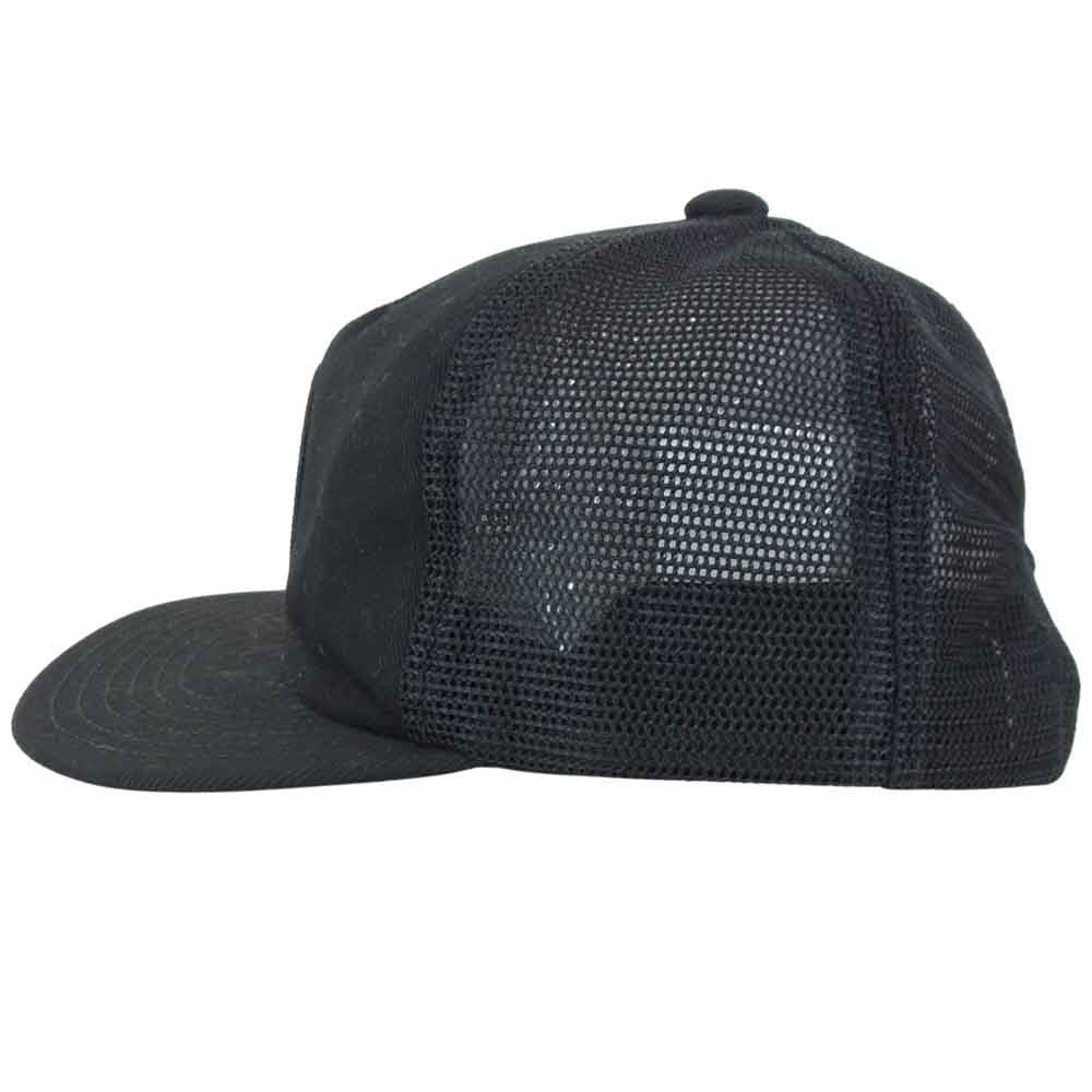 TENDERLOIN テンダーロイン T-TRUCKER CAP MESH トラッカー ロゴ ワッペン メッシュ キャップ ブラック系【中古】
