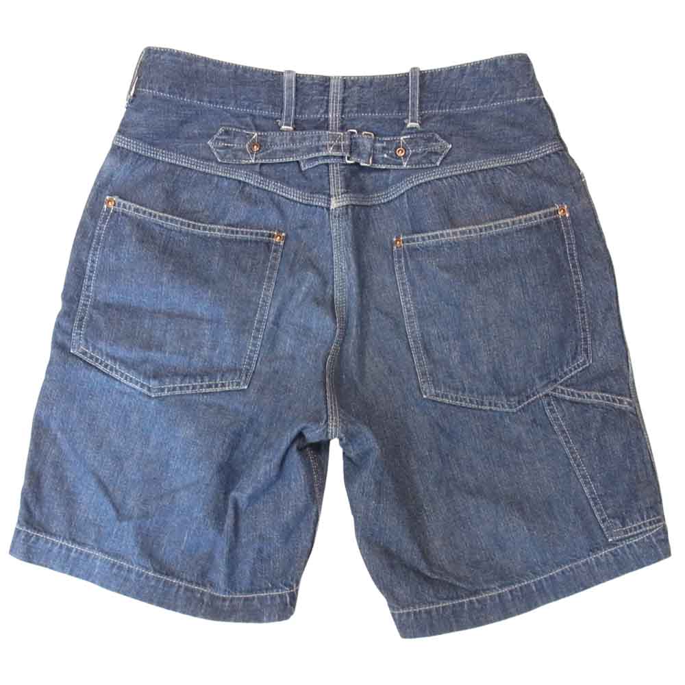 TENDERLOIN テンダーロイン T-PAINTER SHORTS ペインター デニム ショーツ インディゴブルー系 XS【中古】