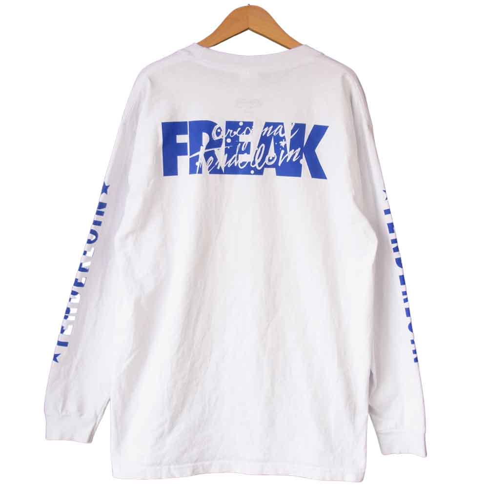 TENDERLOIN テンダーロイン 19AW TEE L/S CS 長袖 Tシャツ ホワイト系 L【中古】