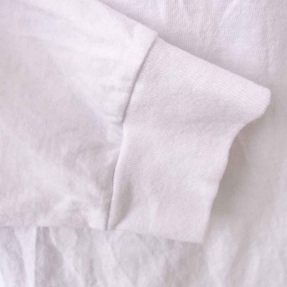 TENDERLOIN テンダーロイン 19AW TEE L/S CS 長袖 Tシャツ ホワイト系 L【中古】