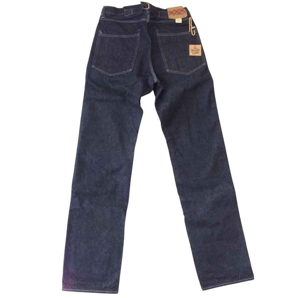 TENDERLOIN テンダーロイン HOOVER UNWASH シンチバック インディゴ デニム インディゴブルー系 30【美品】【中古】