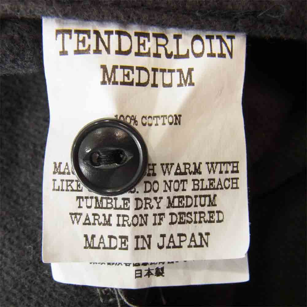 TENDERLOIN テンダーロイン 20AW BASEBALL SHT IF6WAS9!! ベースボール シャツ グレー系 M【美品】【中古】