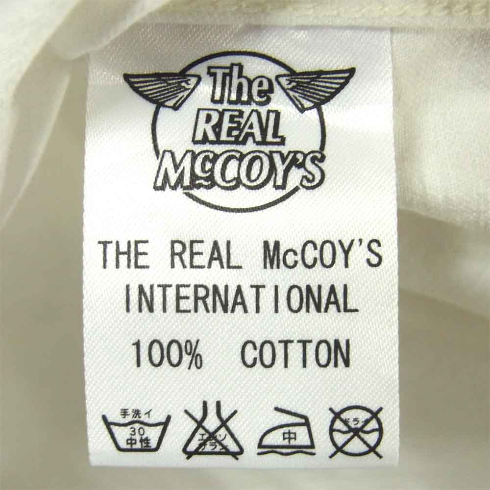 The REAL McCOY'S ザリアルマッコイズ WESTERN SHIRT ウェスタン 長袖 シャツ コットン 日本製 ホワイト系 17【中古】