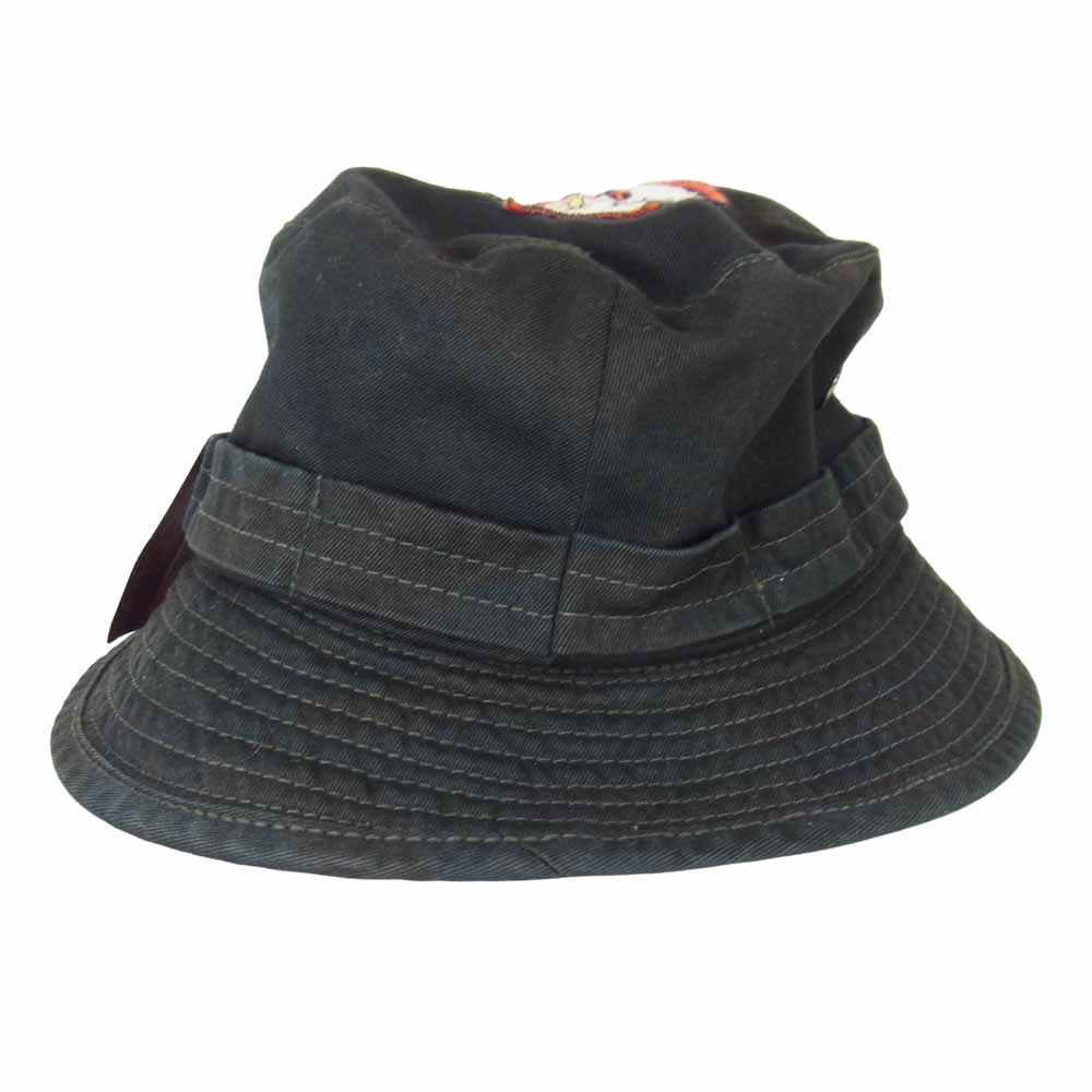 The REAL McCOY'S ザリアルマッコイズ MA13003 BLACK DYED TIGER BOONIE HAT ブーニー ハット ブラック系 7 5/8【中古】
