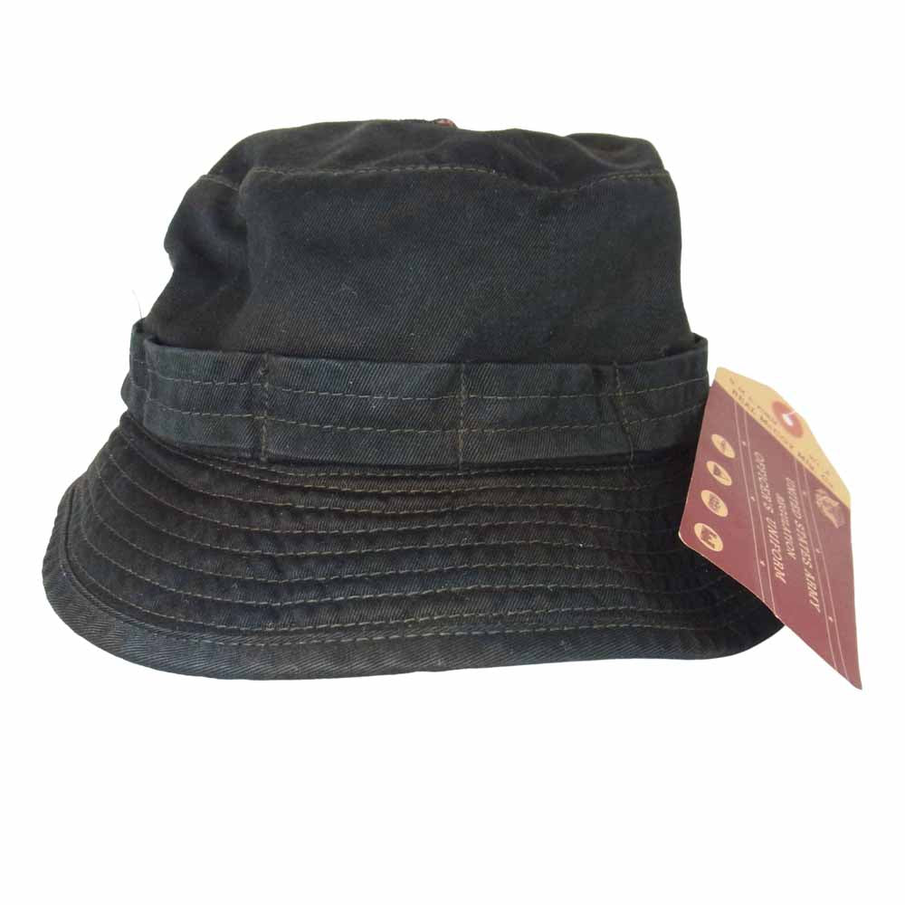 The REAL McCOY'S ザリアルマッコイズ MA13003 BLACK DYED TIGER BOONIE HAT ブーニー ハット ブラック系 7 5/8【中古】