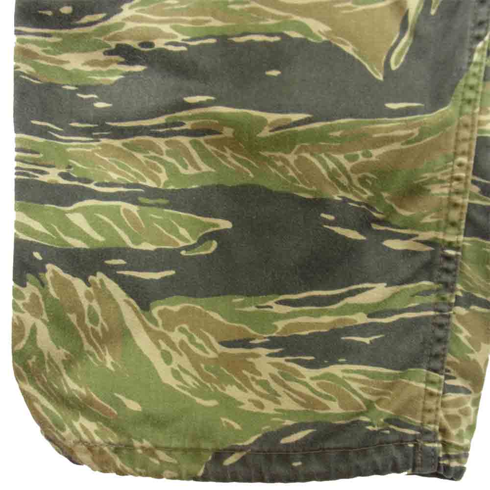 The REAL McCOY'S ザリアルマッコイズ MP13001 TIGER TADPOLE TROUSERS タイガー カモ タッド ポール トラウザーズ カーゴ パンツ  カーキ系 XL【中古】