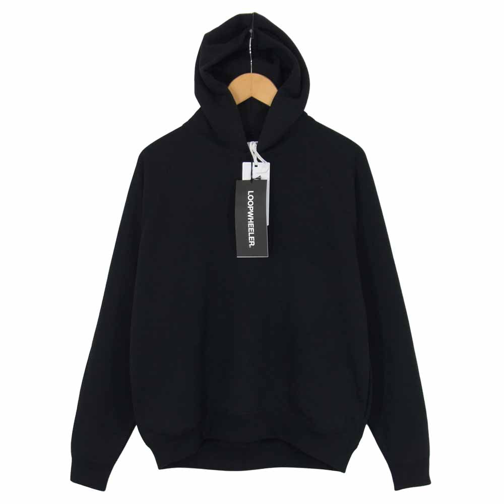 GRAPHPAPER グラフペーパー GU211-70174B × LOOPWHEELER ループウィラー  for GP Sweat Parka スウェット パーカー ブラック系【極上美品】【中古】