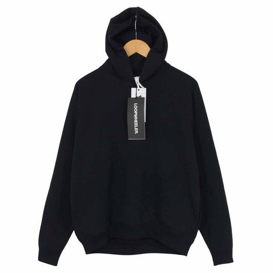 GRAPHPAPER グラフペーパー GU211-70174B × LOOPWHEELER ループウィラー  for GP Sweat Parka スウェット パーカー ブラック系【極上美品】【中古】