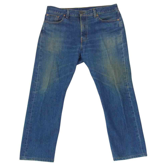 Levi's リーバイス 米国製 505 -03 デニム パンツ インディゴブルー系 36【中古】