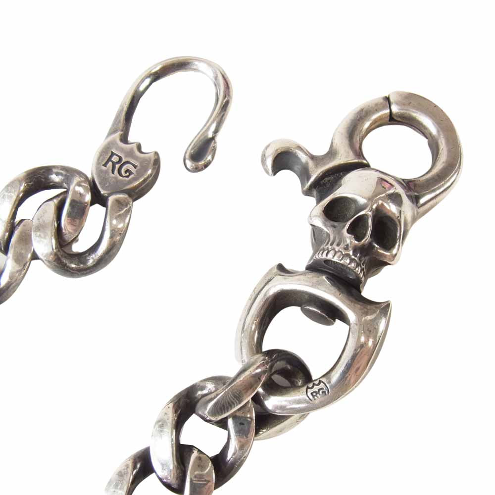 Rude gallery Argent Gleam ウォレットチェーン スカル RUDE GALLERY ルードギャラリー × ARGENT GLEAM アージェント グリーム