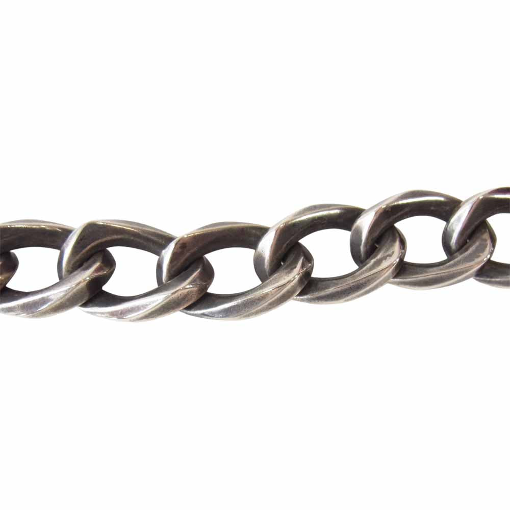 RUDE GALLERY BLACK REBEL ルードギャラリーブラックレーベル × ARGENT GLEAM アージェント グリーム REBELS CHAIN ウォレット チェーン シルバー系【中古】