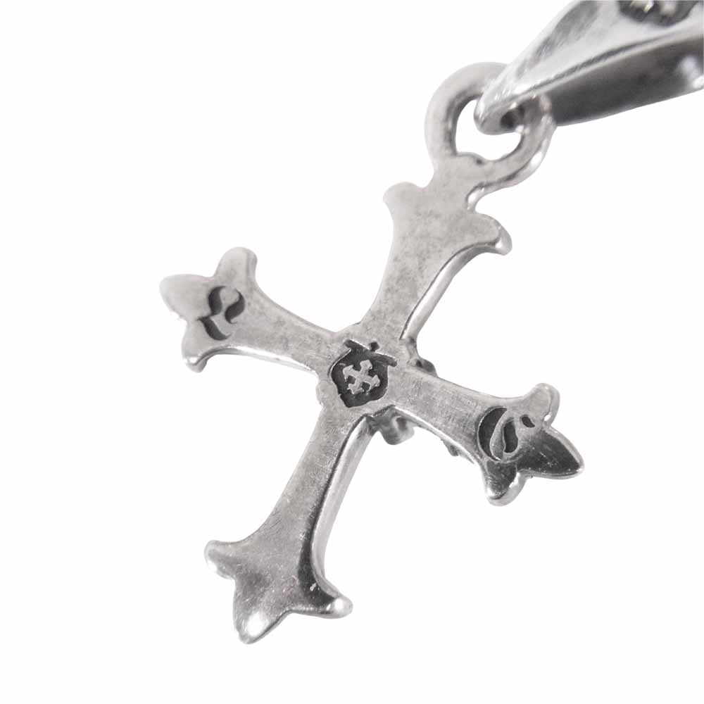 LordCamelot ロードキャメロット LC-258 ガーネット × ロイヤル シルバー クロス チャーム シルバー系【中古】