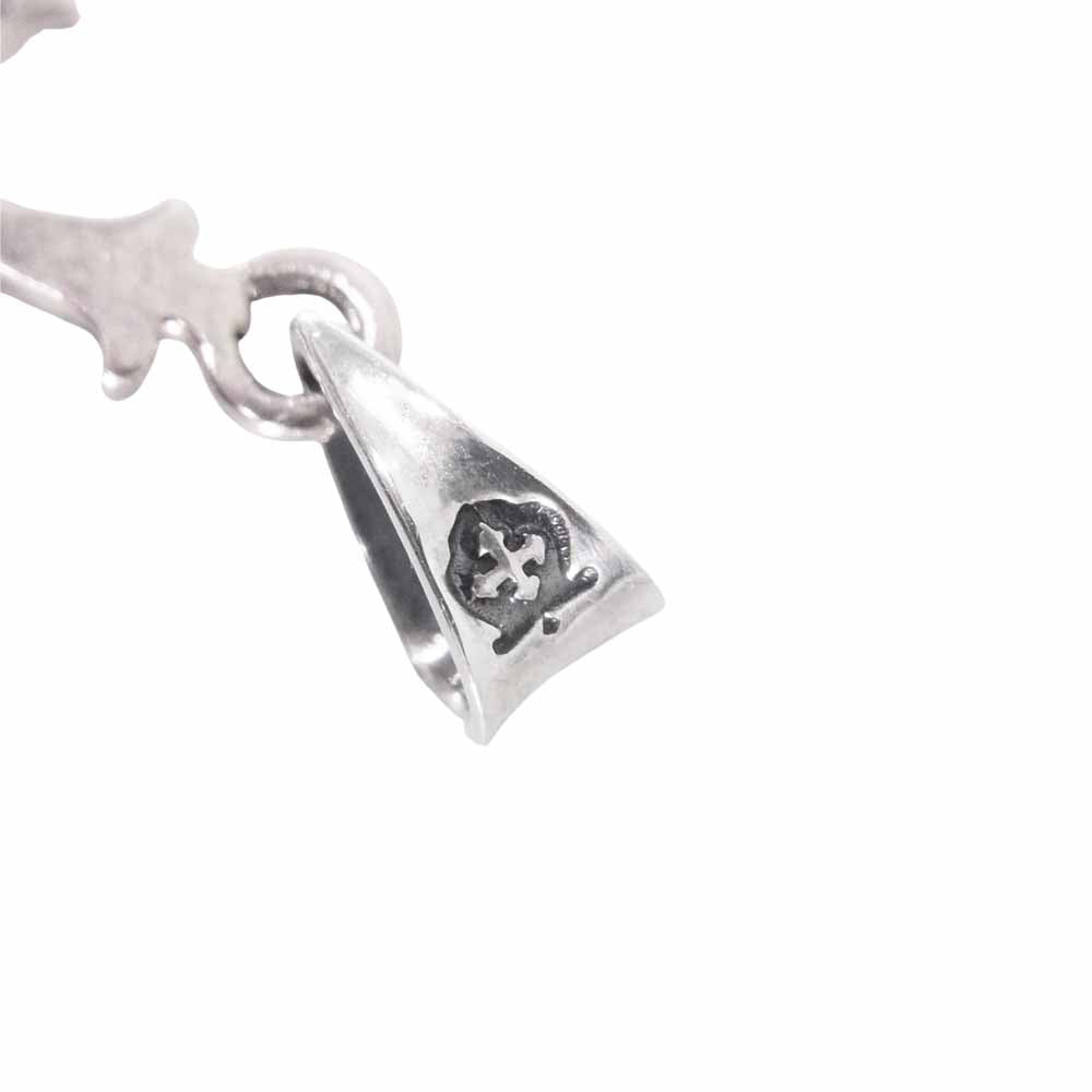 LordCamelot ロードキャメロット LC-258 ガーネット × ロイヤル シルバー クロス チャーム シルバー系【中古】