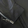 CHROME HEARTS クロムハーツ（原本有） 国内正規品 NEW BASIC MOTO VJ BJS ベーシック モト レザー ライダース ジャケット ブラック系 S【美品】【中古】