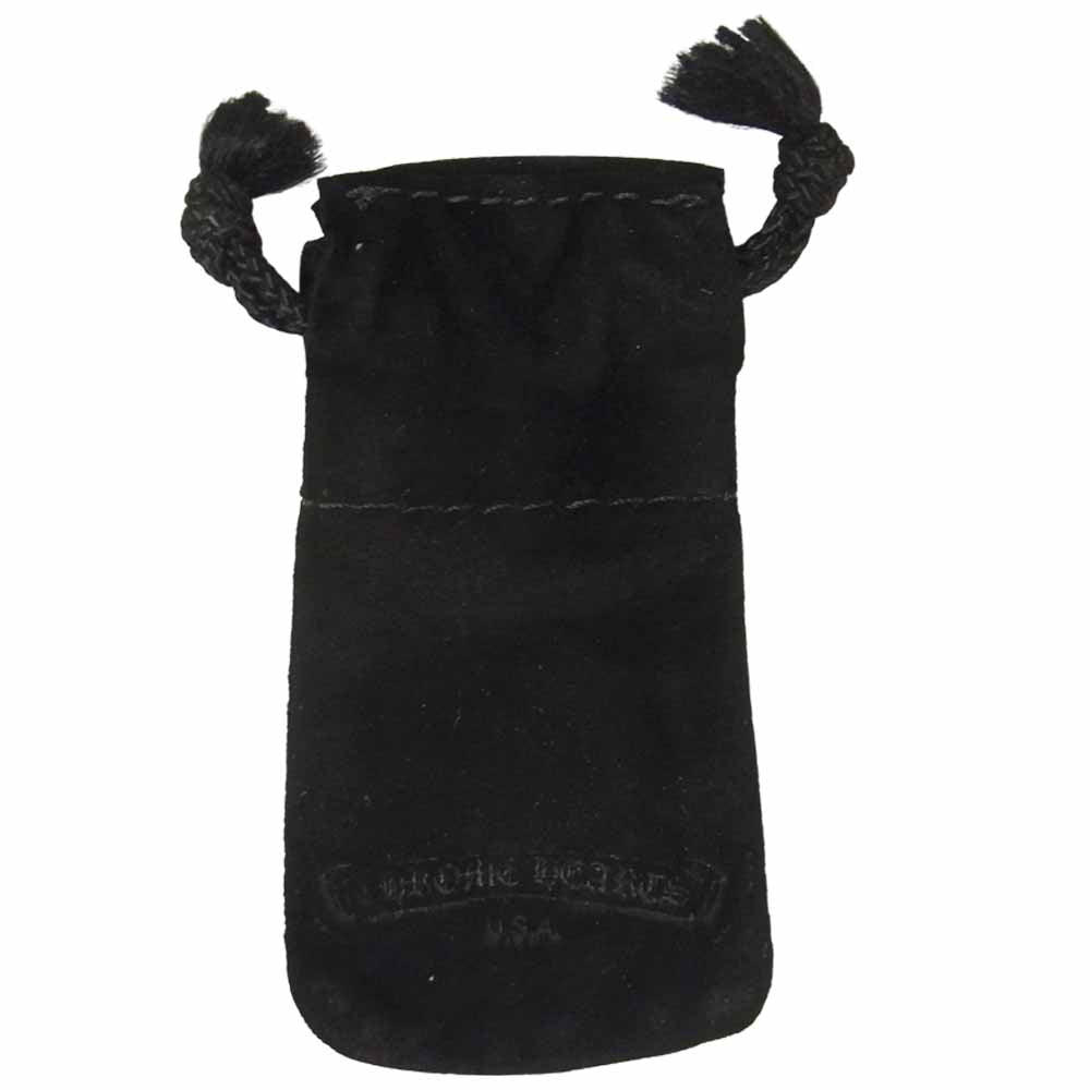 CHROME HEARTS クロムハーツ（原本無） バブルガム ミニハーフ クロスボール リング シルバー925 シルバー系 7号【中古】