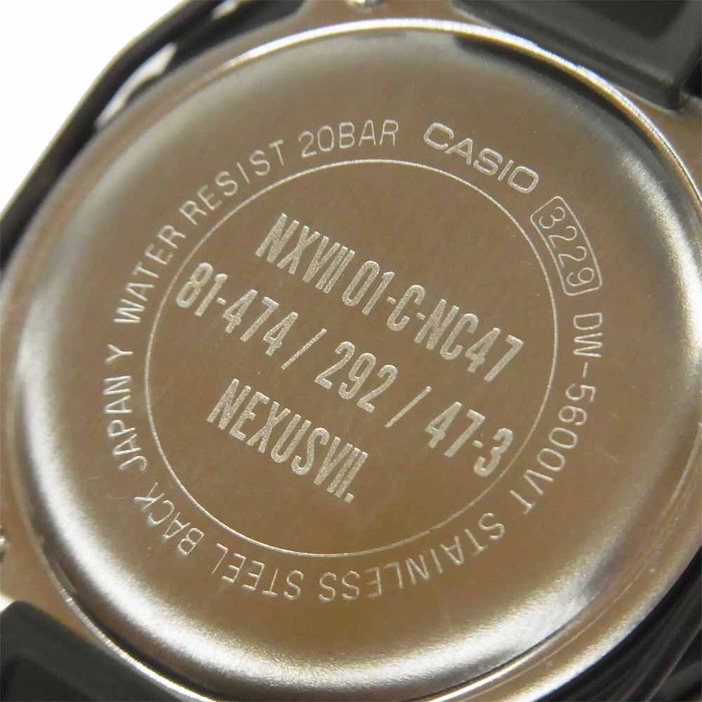 G-SHOCK ジーショック ネクサスセブン NEXUSⅦ DW5600NX7URUM03 ウォッチ 時計 カーキ系【極上美品】【中古】