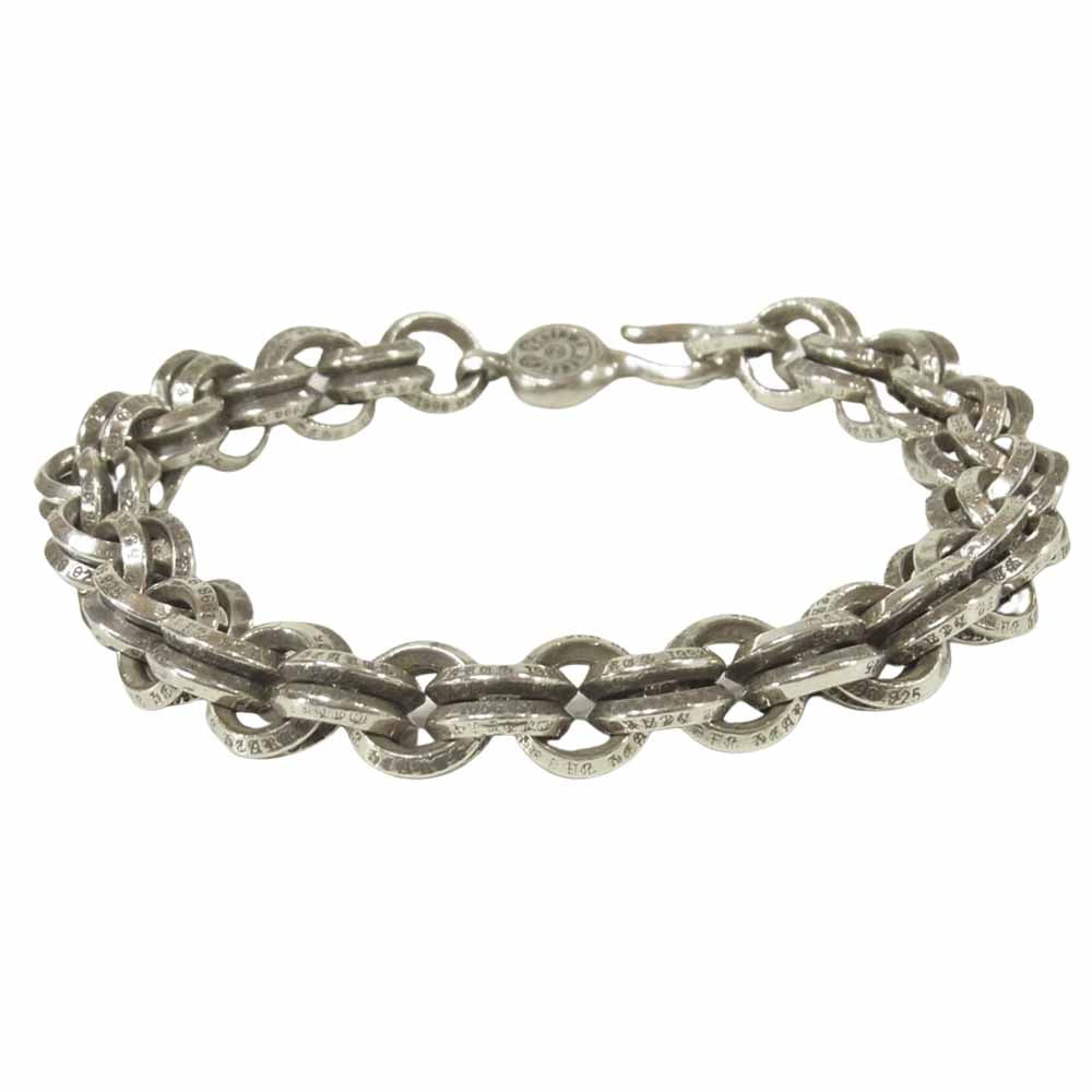 CHROME HEARTS クロムハーツ（原本無） 1 DOUBLE B RING ダブル B リング シルバー925 ブレスレット シルバー系【中古】