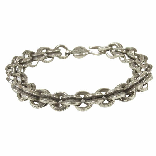 CHROME HEARTS クロムハーツ（原本無） 1 DOUBLE B RING ダブル B リング シルバー925 ブレスレット シルバー系【中古】
