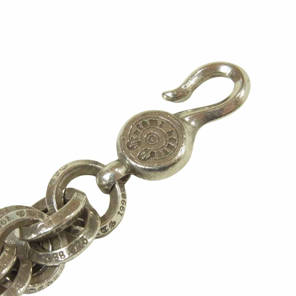 CHROME HEARTS クロムハーツ（原本無） 1 DOUBLE B RING ダブル B リング シルバー925 ブレスレット シルバー系【中古】