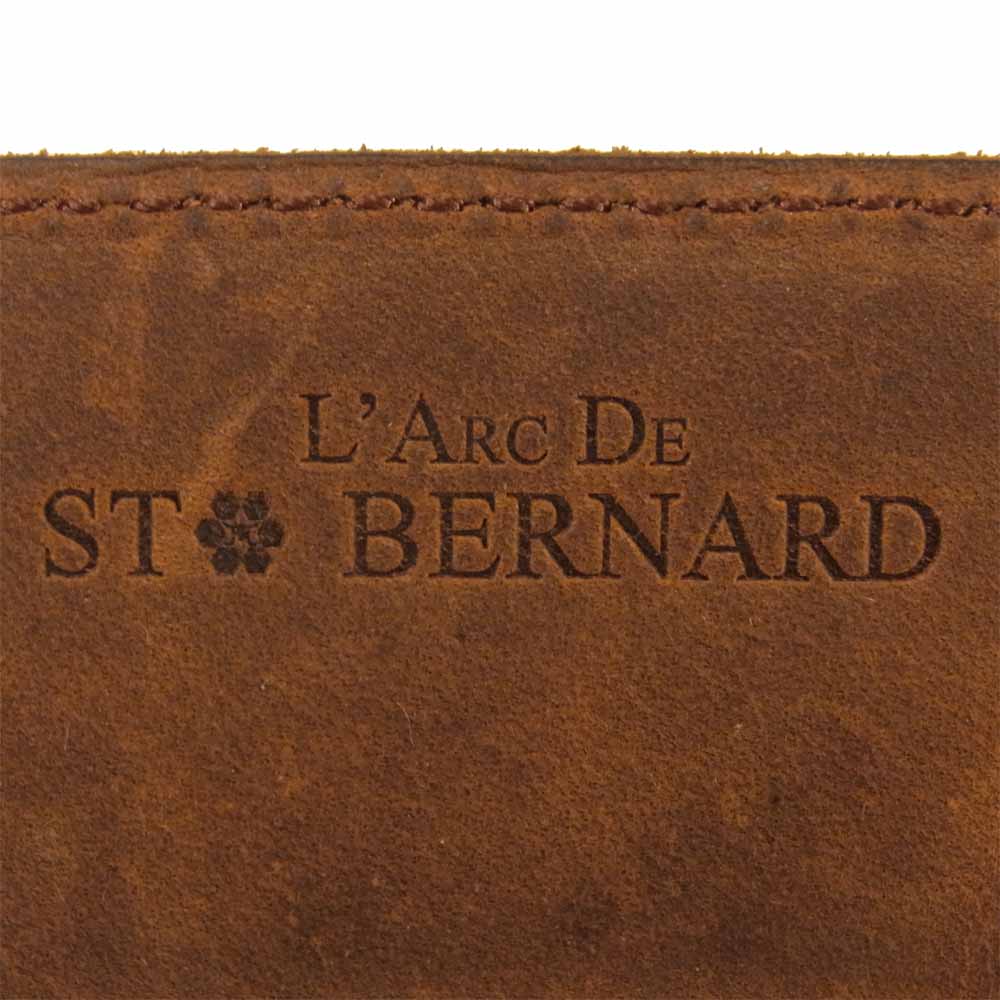 COCOMEISTER ココマイスター L'ARC DE ST.BERNARD ラルクドサンベルナール ナポレオンカーフ アレクサンダー ウォレット 財布 ブラウン系【中古】