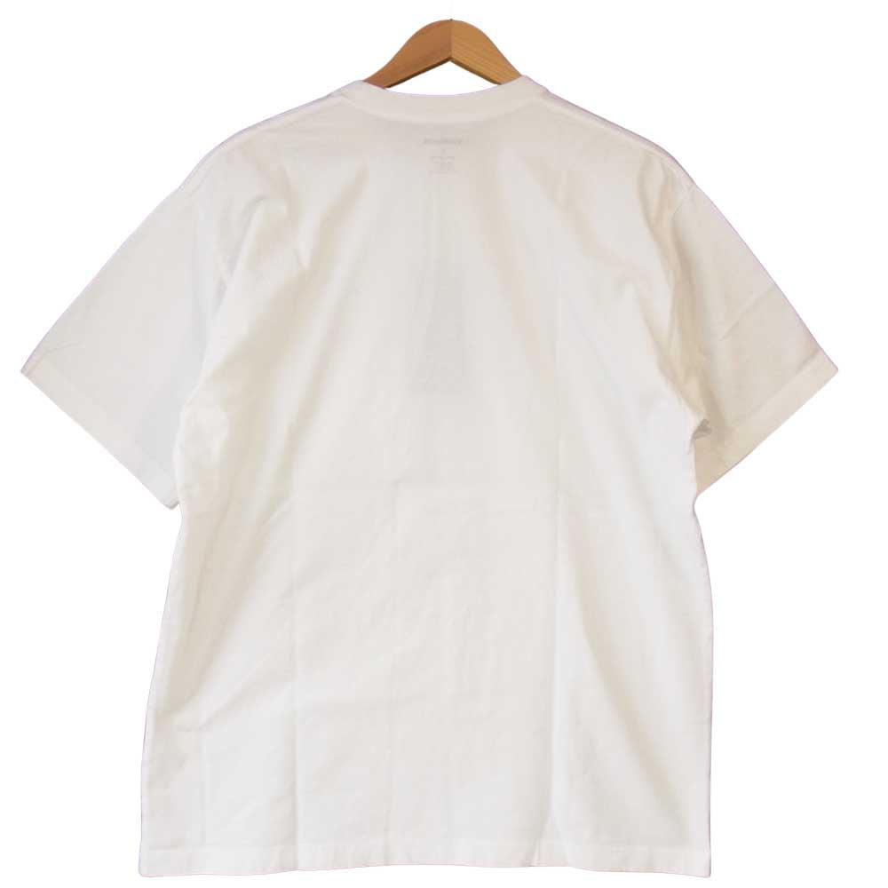 NEIGHBORHOOD ネイバーフッド 20AW 202PCNH-ST08 INVERT/C TEE.SS Tシャツ ホワイト系 L【新古品】【未使用】【中古】