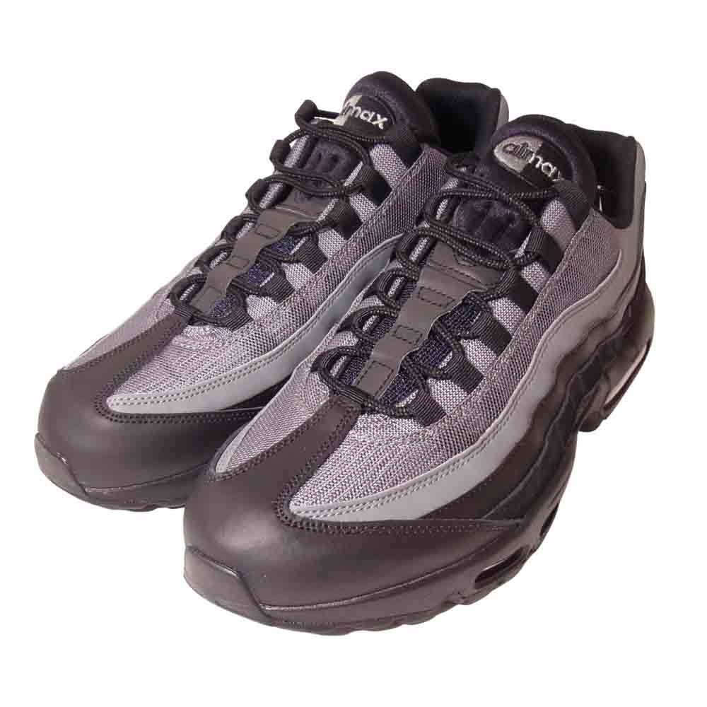 NIKE ナイキ CI3705-002 AIR MAX 95 ESSENTIAL エアマックス 95 エッセンシャル スニーカー ブラック系 グレー系 30cm【新古品】【未使用】【中古】
