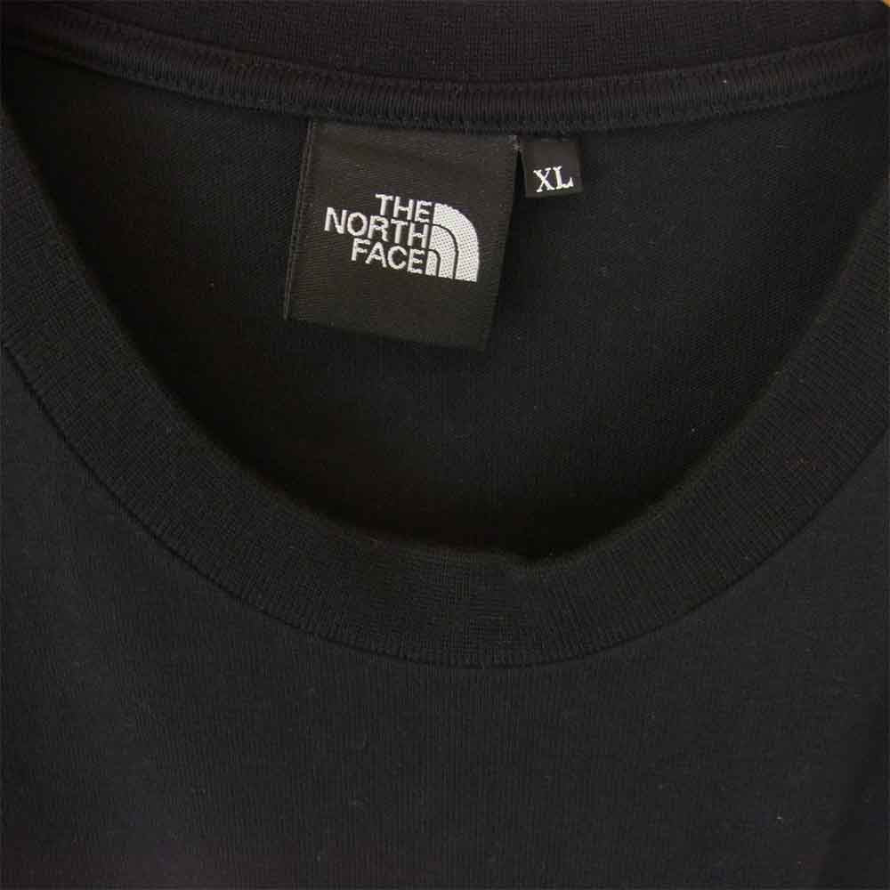 THE NORTH FACE ノースフェイス NT81930R S/S Trans Antarctica Tee ショートスリーブトランスアンター Tシャツ ブラック系 XL【美品】【中古】