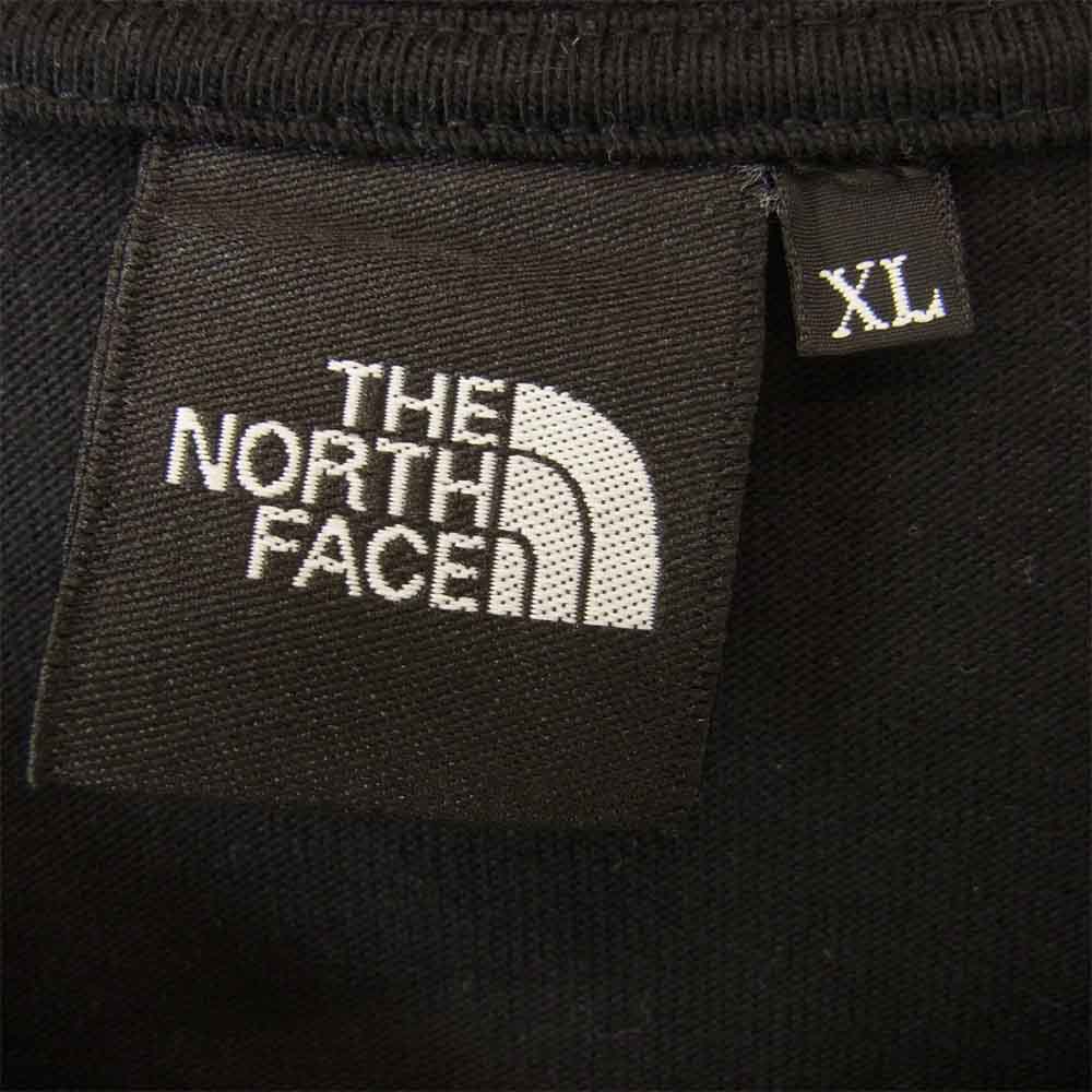 THE NORTH FACE ノースフェイス NT81930R S/S Trans Antarctica Tee ショートスリーブトランスアンター Tシャツ ブラック系 XL【美品】【中古】