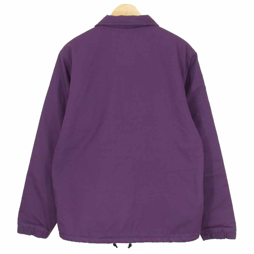 Carhartt カーハート WIP 裏ボア キャンバス コーチジャケット パープル系 M【美品】【中古】