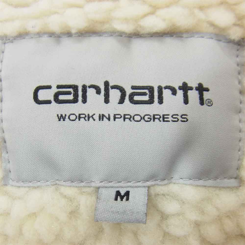 Carhartt カーハート WIP 裏ボア キャンバス コーチジャケット パープル系 M【美品】【中古】