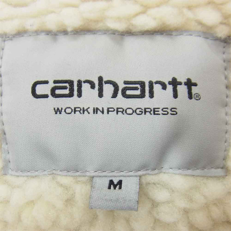 Carhartt カーハート WIP 裏ボア キャンバス コーチジャケット パープル系 M【美品】【中古】