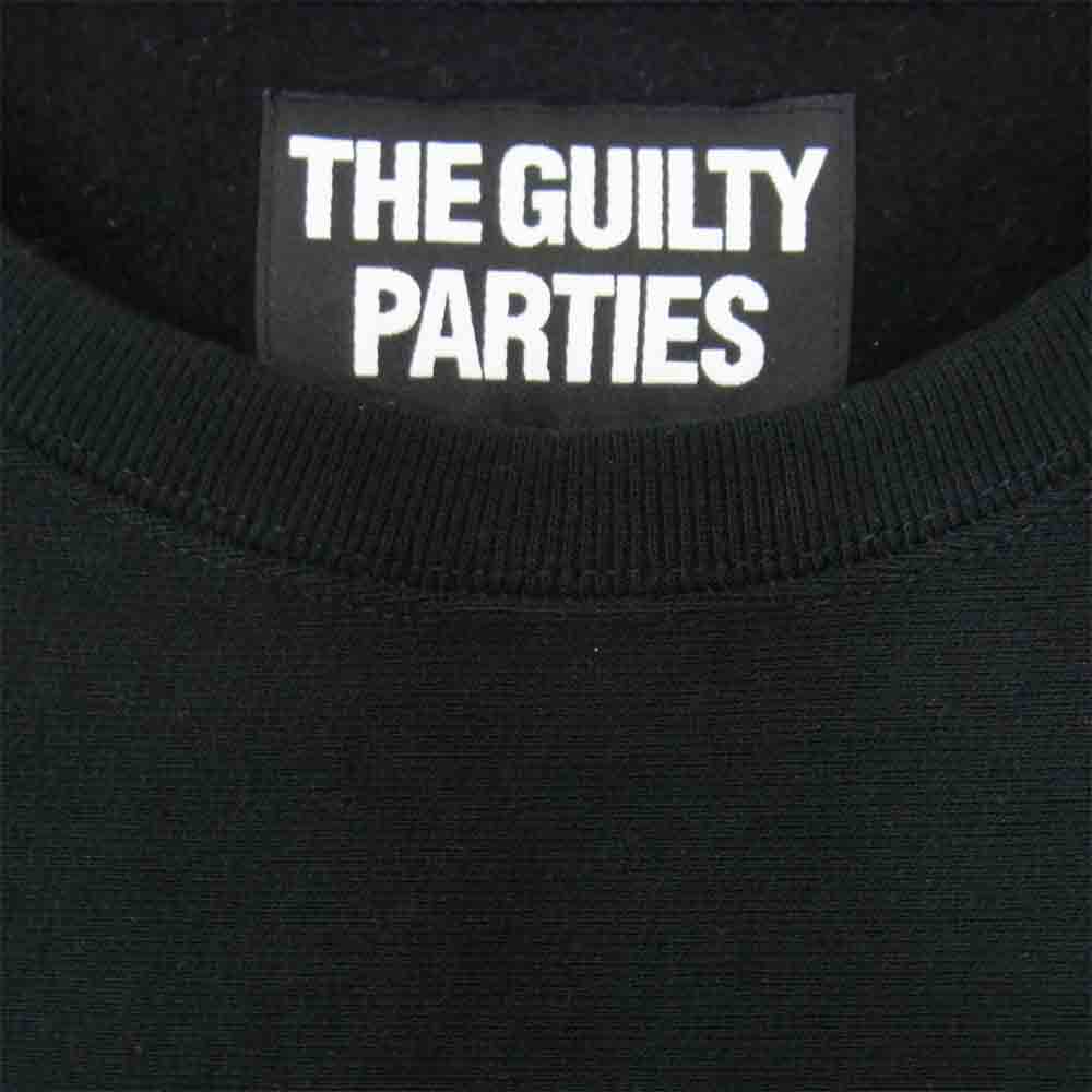 WACKO MARIA ワコマリア GUILTY PARTIES ロゴ プリント スウェット トレーナー ブラック系 M【中古】