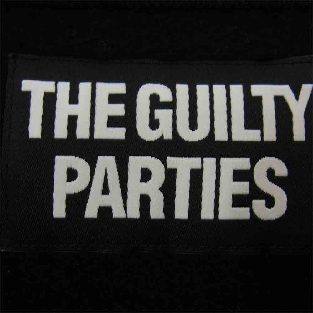 WACKO MARIA ワコマリア GUILTY PARTIES ロゴ プリント スウェット トレーナー ブラック系 M【中古】