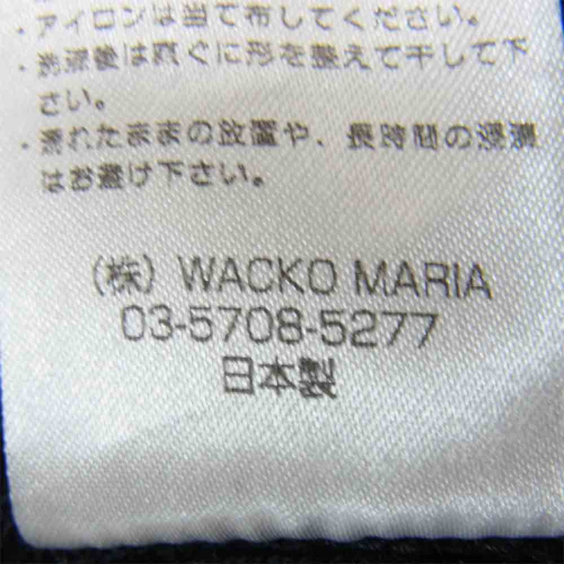 WACKO MARIA ワコマリア GUILTY PARTIES ロゴ プリント スウェット