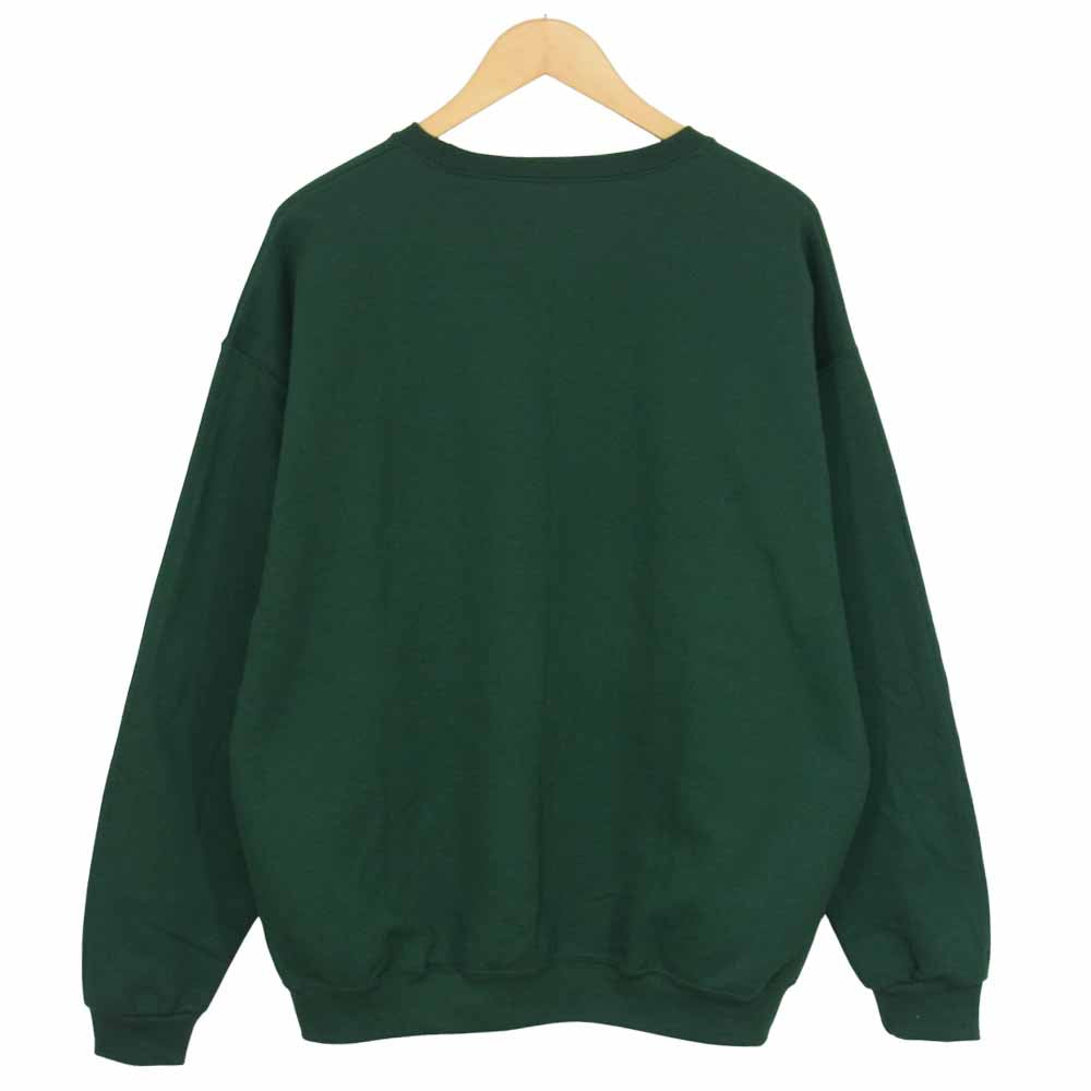 WACKO MARIA ワコマリア TIMLEHI-WM-SS03 × TIMLEHI ティムリーハイ CREW NECK SWEAT SHIRT クルーネック スウェット シャツ グリーン系【新古品】【未使用】【中古】