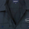 DESCENDANT ディセンダント 21SS  211BRDS-SHM05 B.C WORK LS SHIRT ロゴ 刺繍 長袖 ワーク シャツ ネイビー系 2【極上美品】【中古】