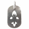 CHROME HEARTS クロムハーツ（原本無） DOGTAG CUT OUT CROSS DAGGER ドッグタグ カット アウト クロス ダガー シルバー系【中古】