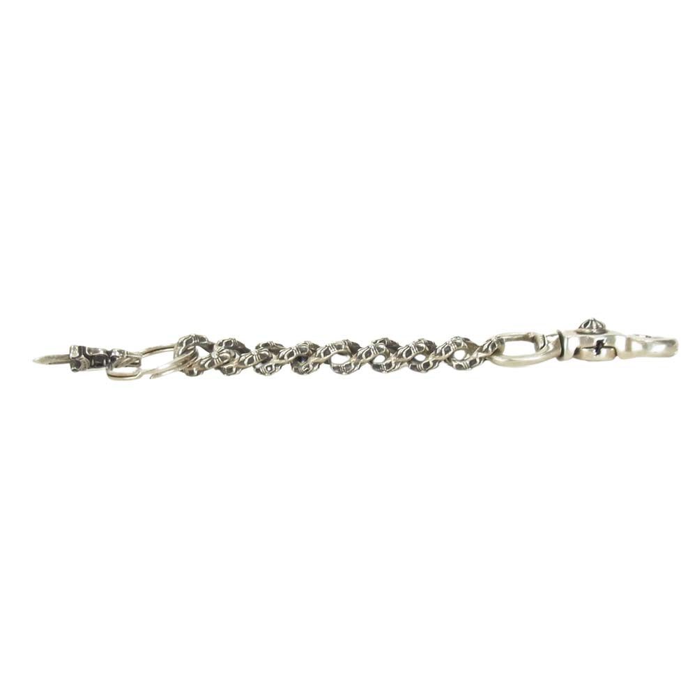 CHROME HEARTS クロムハーツ（原本無） Fancy link ロング ファンシーリンク キーチェーン シルバー【中古】