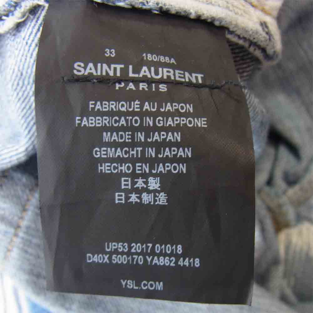 SAINT LAURENT サンローラン 500170 YA862 国内正規品 日本製 classic