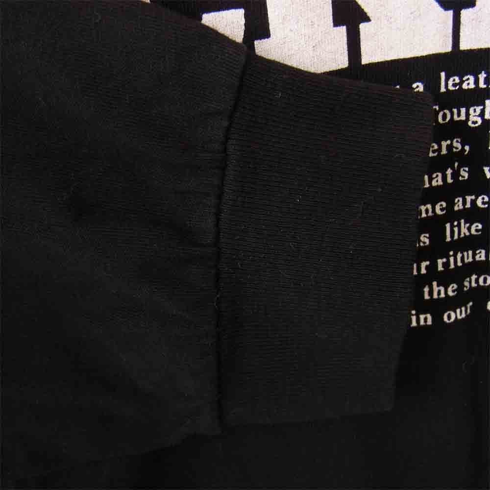HYSTERIC GLAMOUR ヒステリックグラマー 02203ZI02 FIST FUCKER LONG SLEEVE Tシャツ ブラック系 L【中古】
