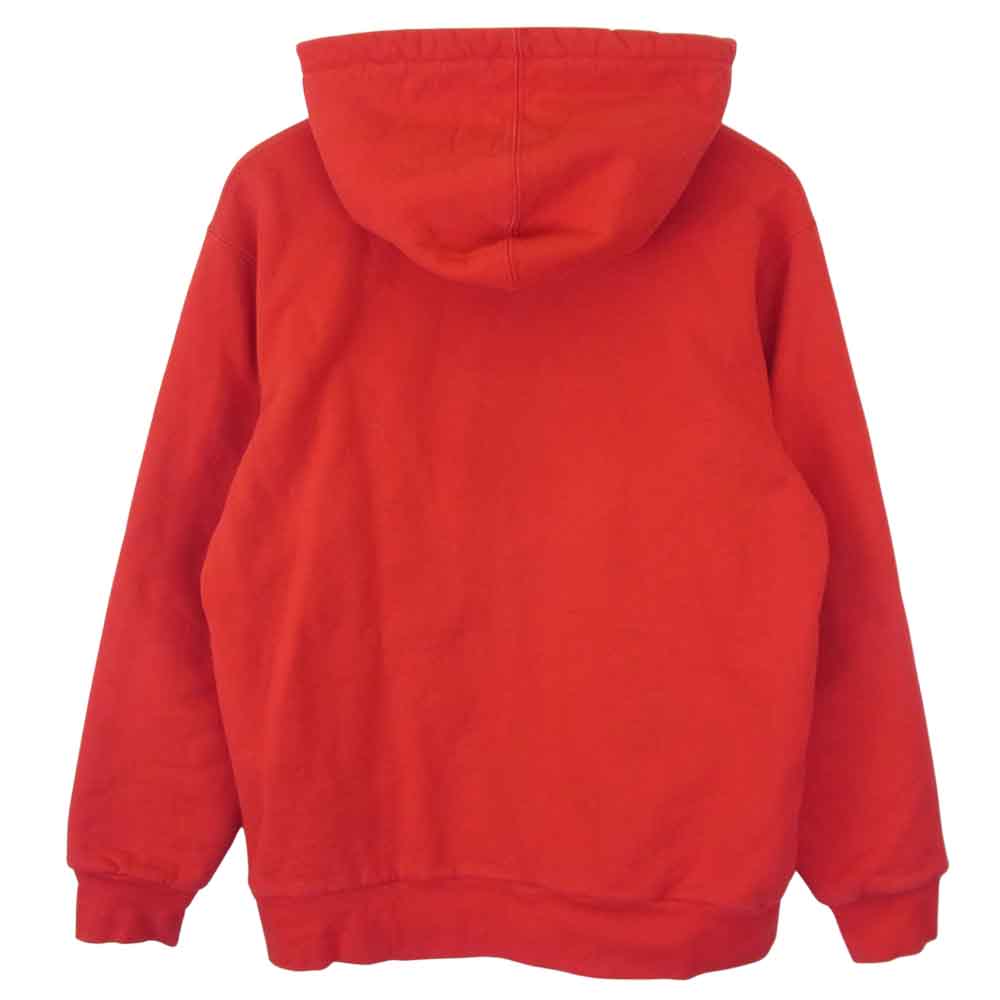 Supreme シュプリーム 16AW Small Box Logo Thermal Zip Sweat レッド系 L【中古】