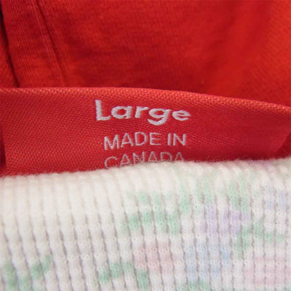 Supreme シュプリーム 16AW Small Box Logo Thermal Zip Sweat レッド系 L【中古】