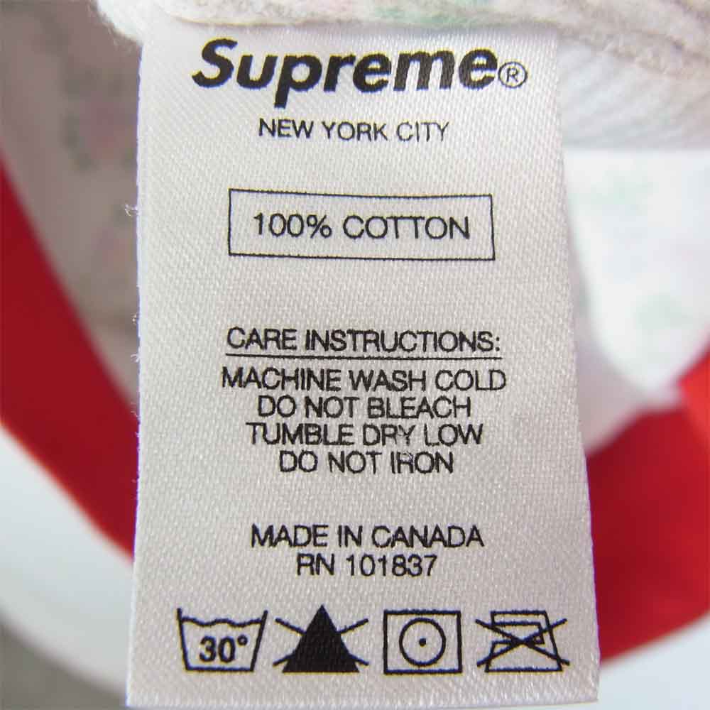 Supreme シュプリーム 16AW Small Box Logo Thermal Zip Sweat レッド系 L【中古】