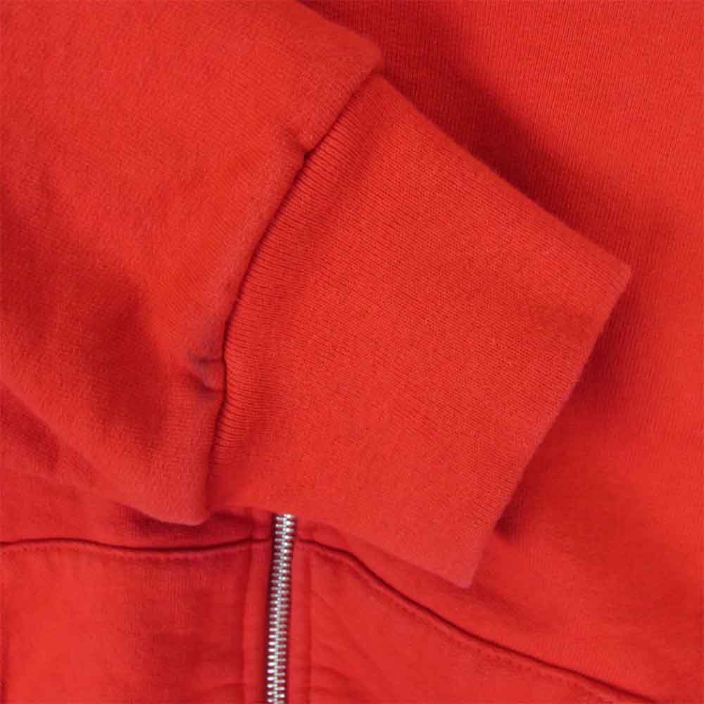 Supreme シュプリーム 16AW Small Box Logo Thermal Zip Sweat レッド系 L【中古】