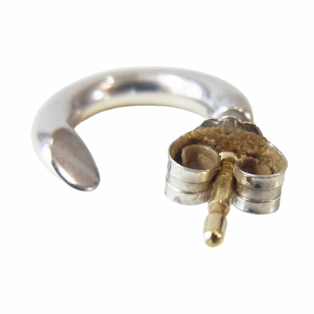 キャリアリング × 藤原ヒロシ HF 001 ピアス シルバー系【中古】
