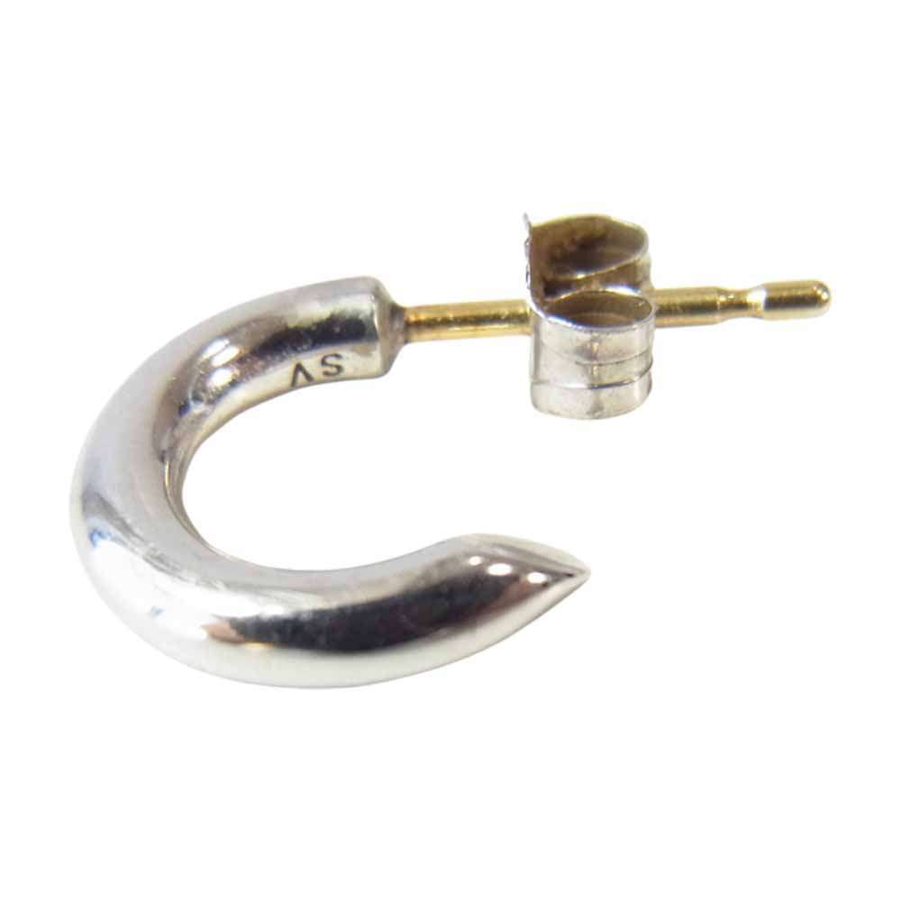 キャリアリング × 藤原ヒロシ HF 001 ピアス シルバー系【中古】